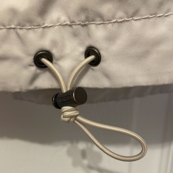 Coach Cream and Green Rain Jacket Slicker - Picture 3 of 7